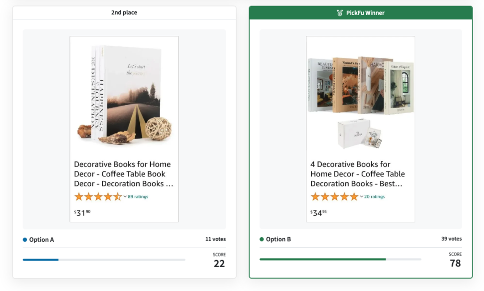 Books vs. books title